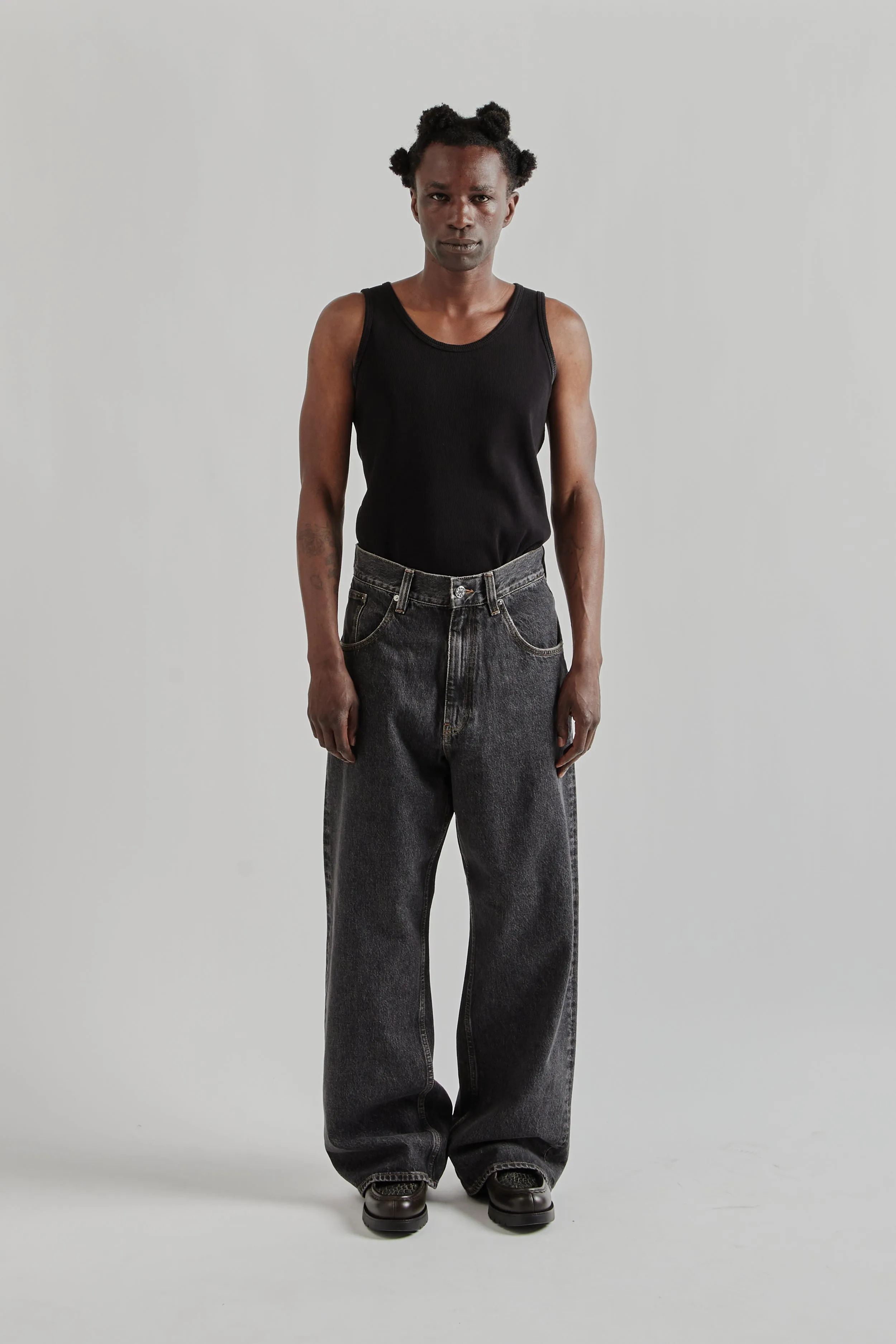 Super Wide Denim - Black Stone sold by Wallace Mercantile product image thumbnail 3