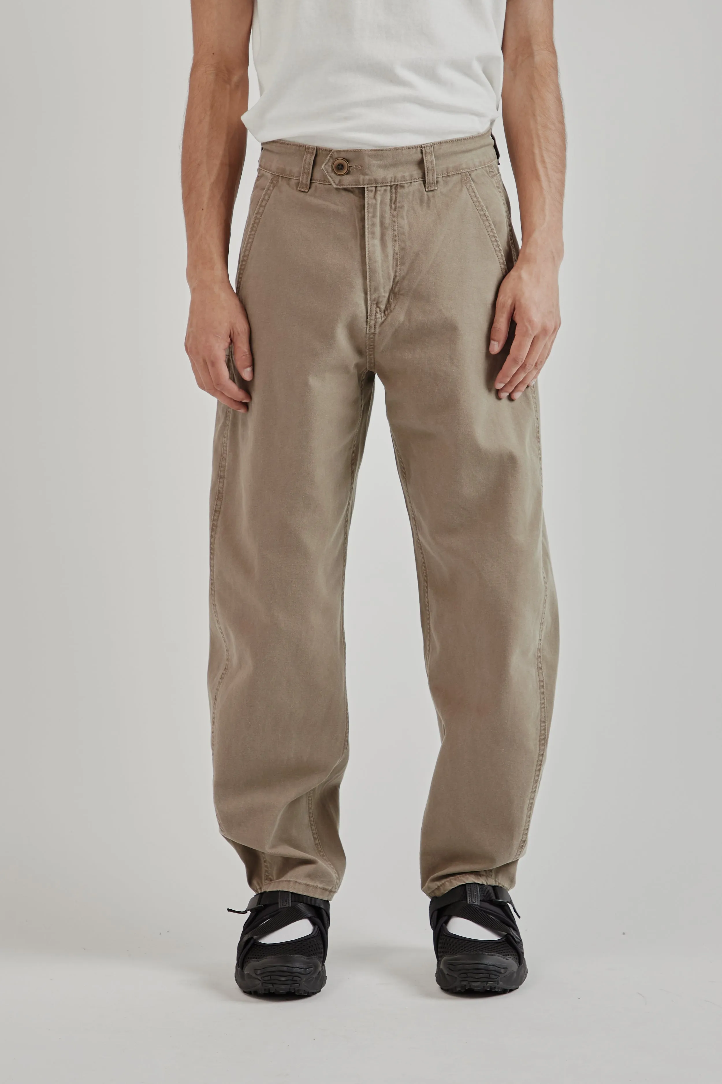 Canvas French Work Pants - Mud sold by Wallace Mercantile