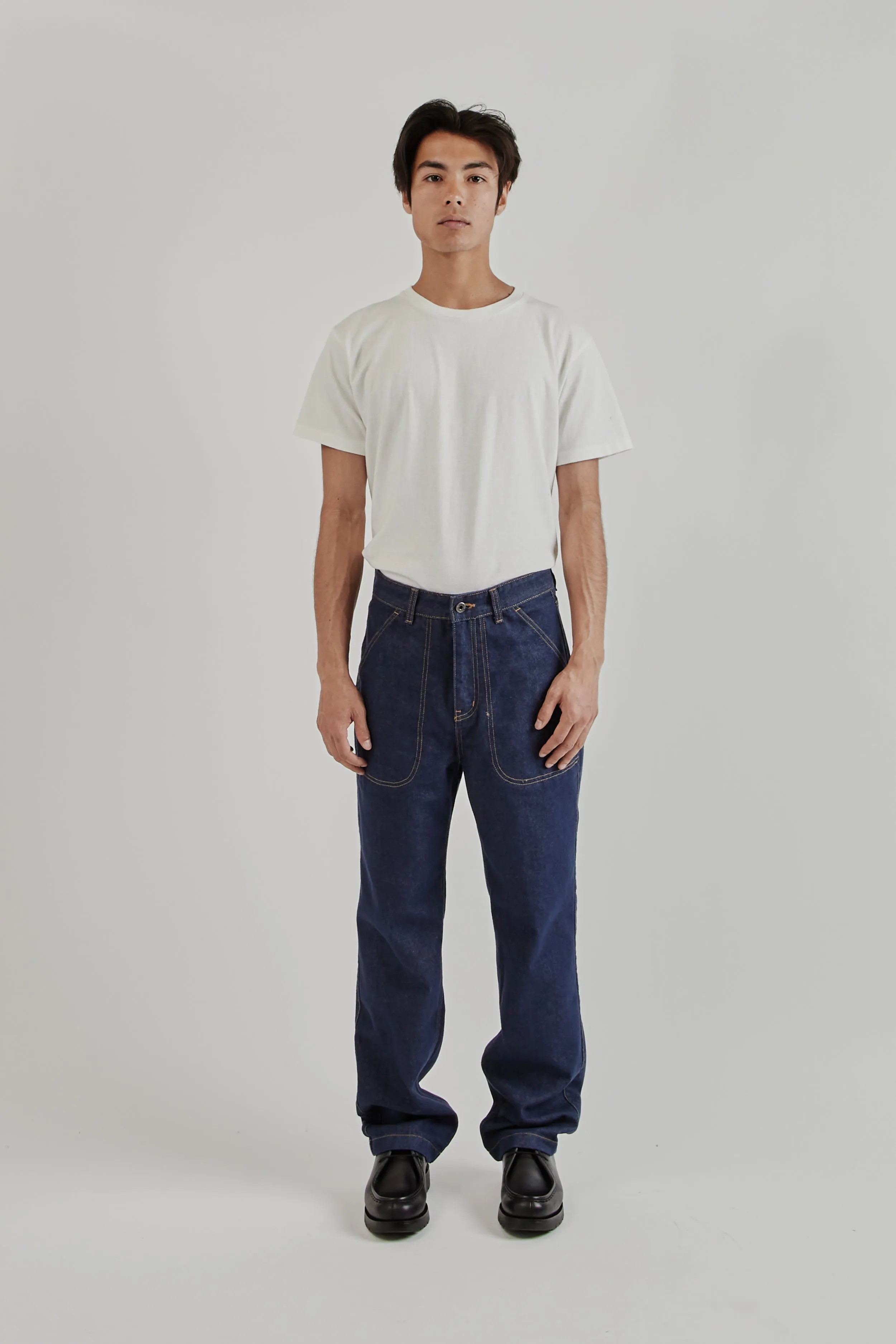 CP Wide Denim Pants - Indigo sold by Wallace Mercantile product image thumbnail 3