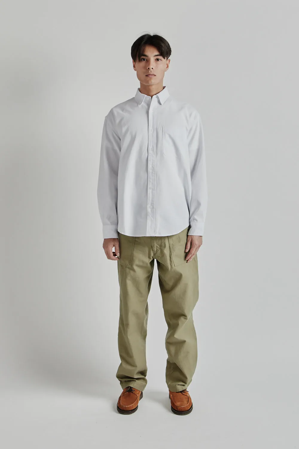 Back Satin Fatigue Pants - Khaki Beige sold by Wallace Mercantile product image thumbnail 3