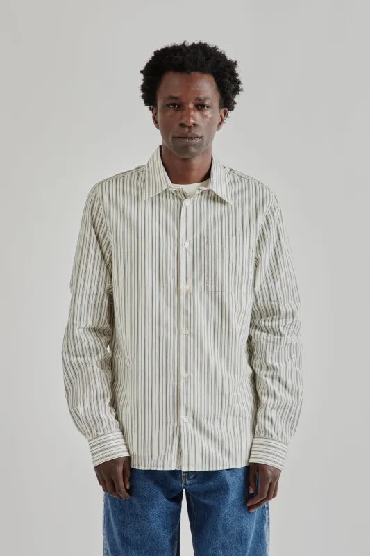 Another Shirt 3.0 - Small Green Stripe sold by Wallace Mercantile