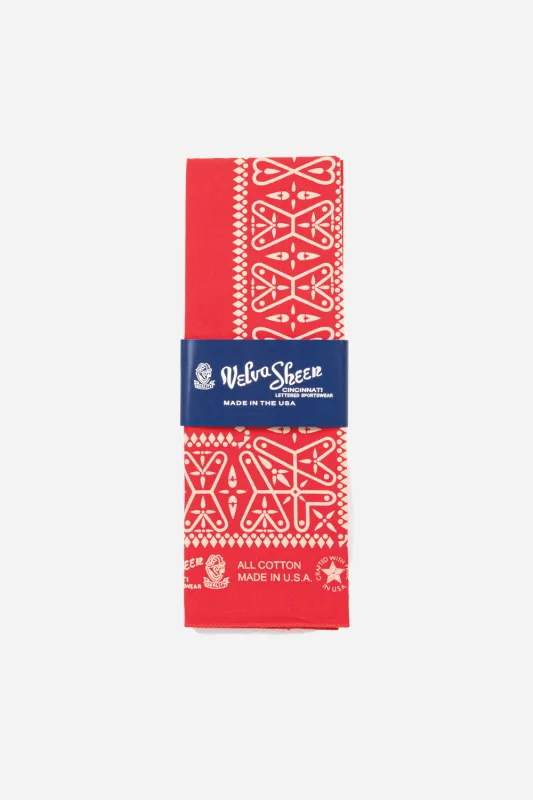 Bandana Cross - Red sold by Wallace Mercantile
