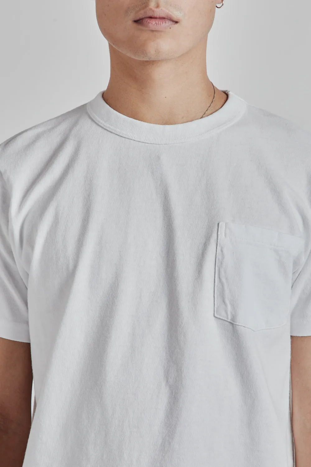 Pigment Dyed Pocket Tee - White sold by Wallace Mercantile product image thumbnail 5