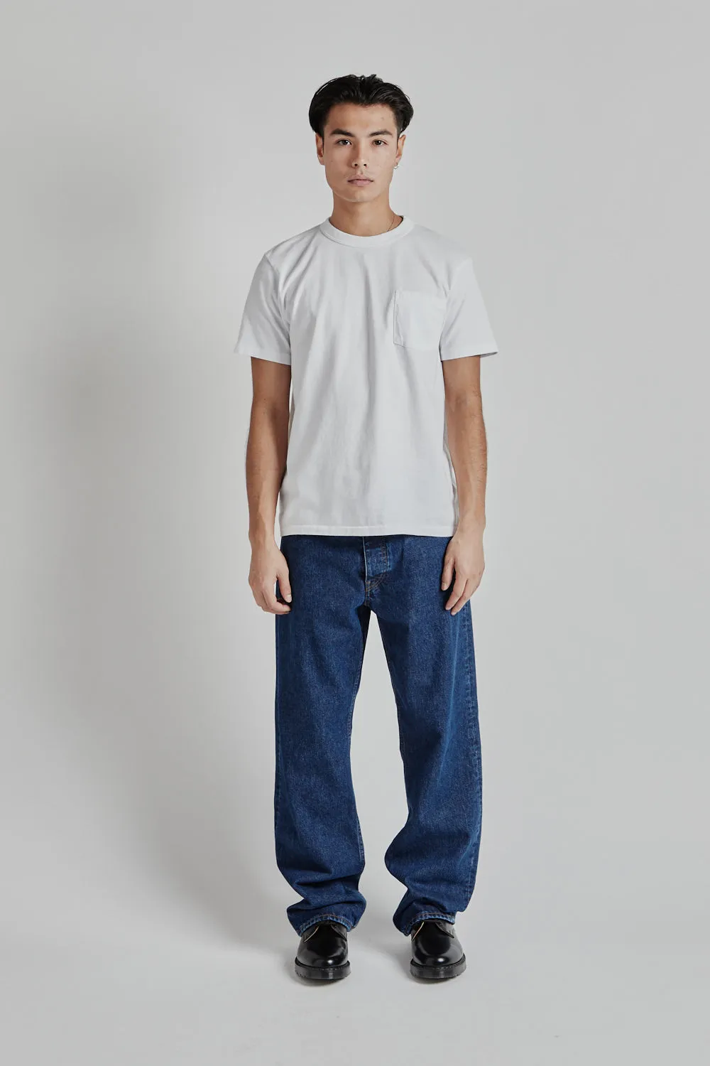 Pigment Dyed Pocket Tee - White sold by Wallace Mercantile product image thumbnail 3