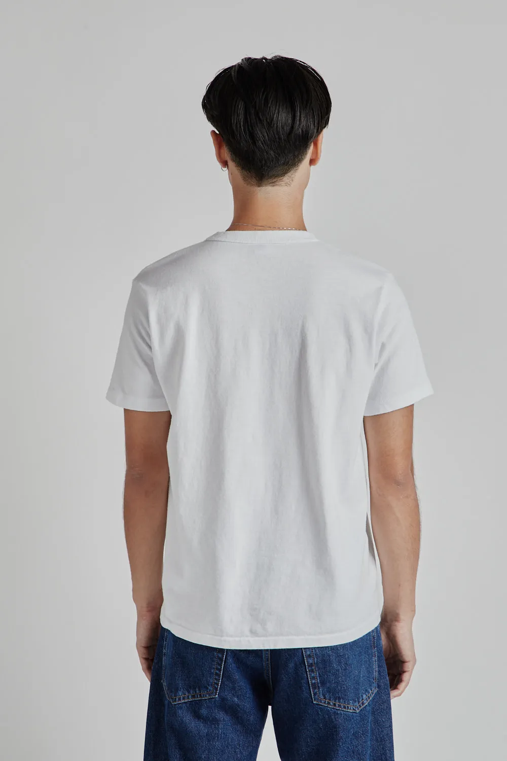 Pigment Dyed Pocket Tee - White sold by Wallace Mercantile product image thumbnail 4