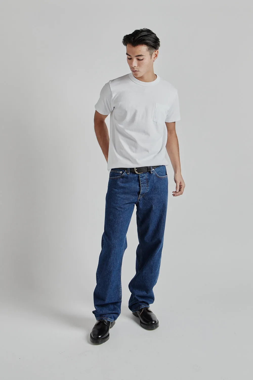 Pigment Dyed Pocket Tee - White sold by Wallace Mercantile product image thumbnail 2