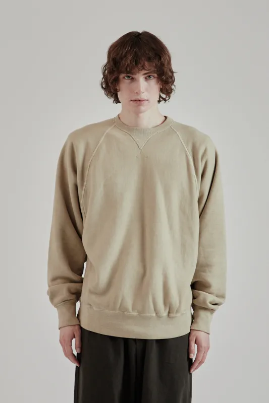 Pigment Dye Sweater - Smoke White sold by Wallace Mercantile