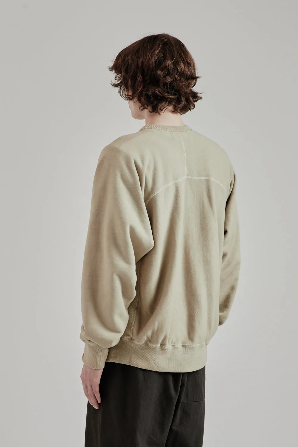 Pigment Dye Sweater - Smoke White sold by Wallace Mercantile product image thumbnail 5