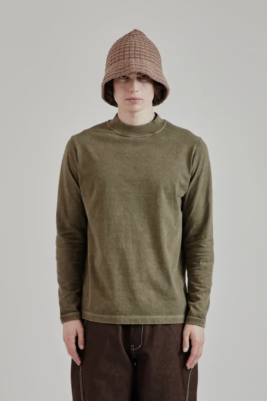 Midneck LS T-Shirt - Fade Sepia made by Jackman