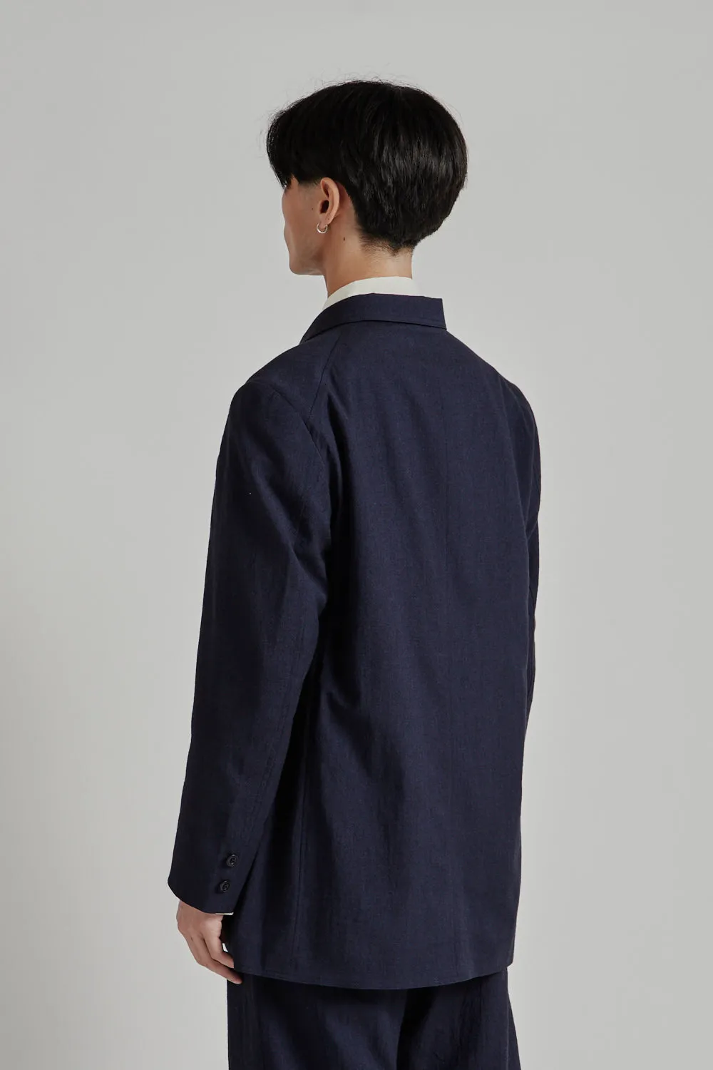 Sack Coat - Navy sold by Wallace Mercantile product image thumbnail 5