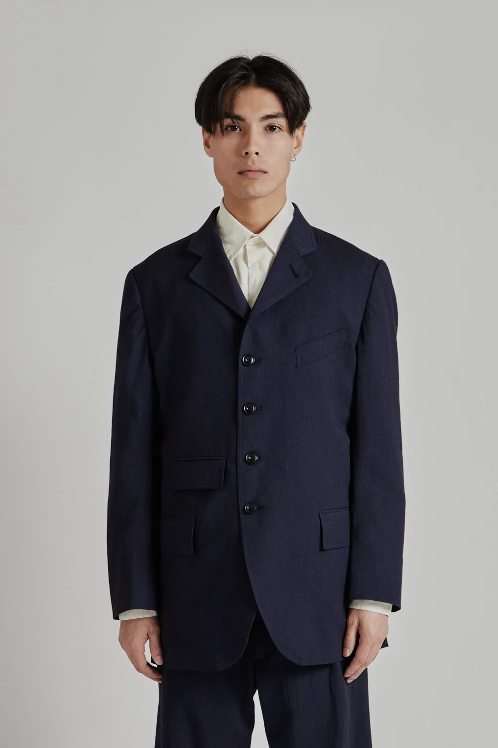 Sack Coat - Navy sold by Wallace Mercantile