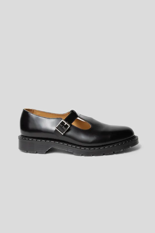 Mary Jane Shoe - Black Hi-Shine sold by Wallace Mercantile