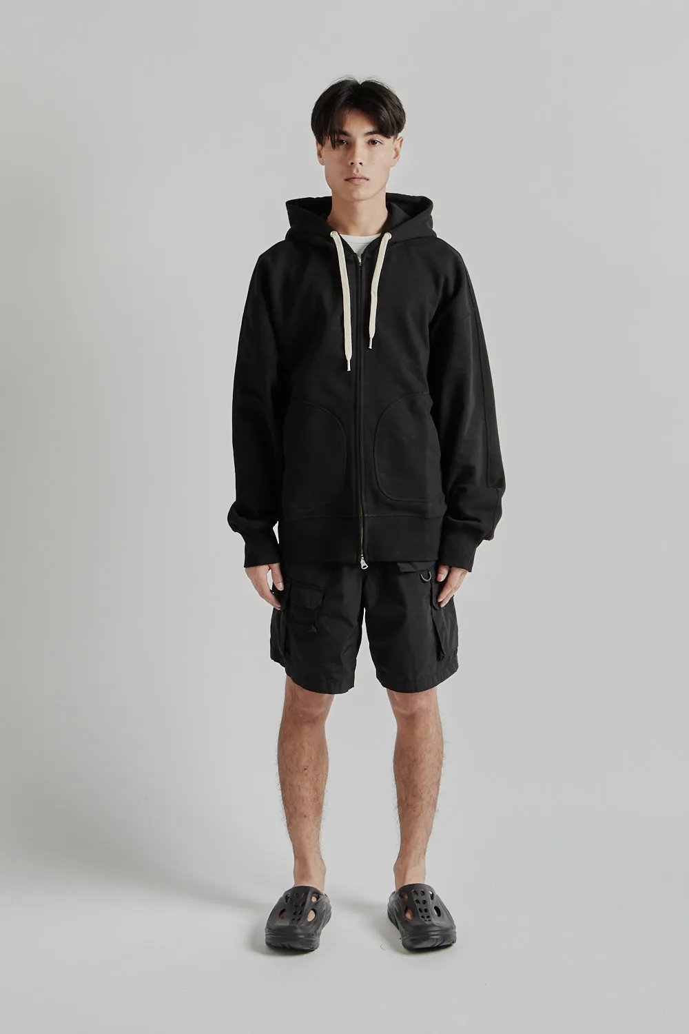 OG Heavyweight Hood Zip-up Parka - Black sold by Wallace Mercantile product image thumbnail 3