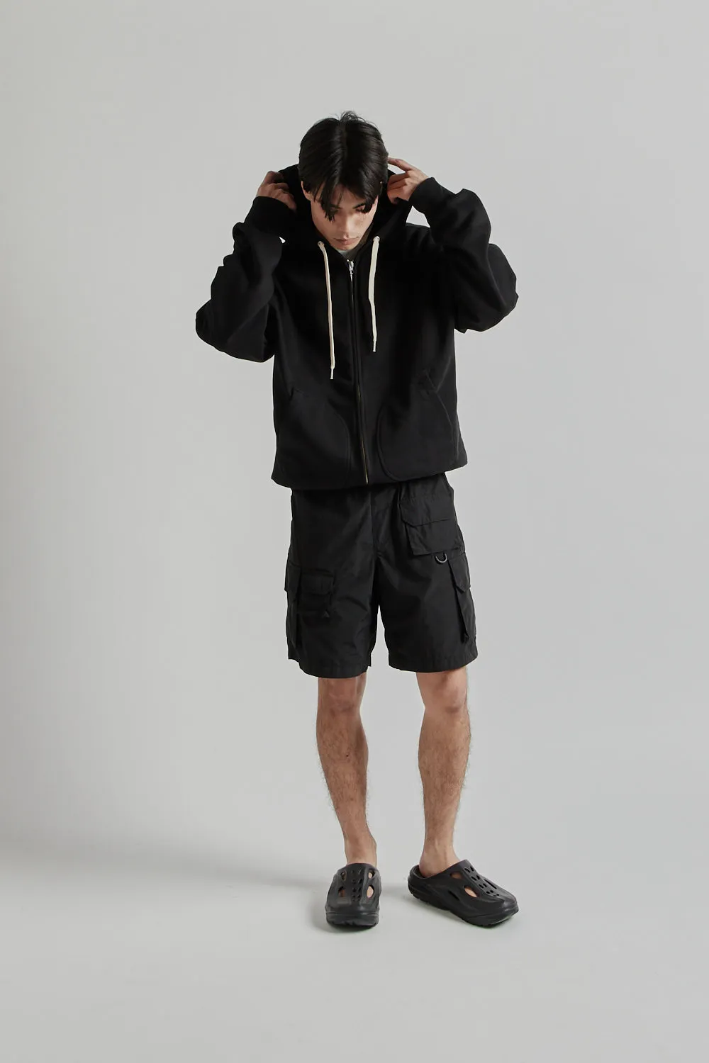 OG Heavyweight Hood Zip-up Parka - Black sold by Wallace Mercantile product image thumbnail 2