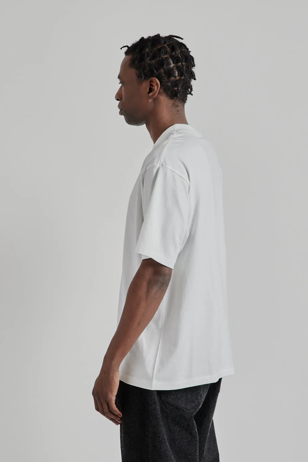 Suvin Plating S/S Tee - White sold by Wallace Mercantile product image thumbnail 5