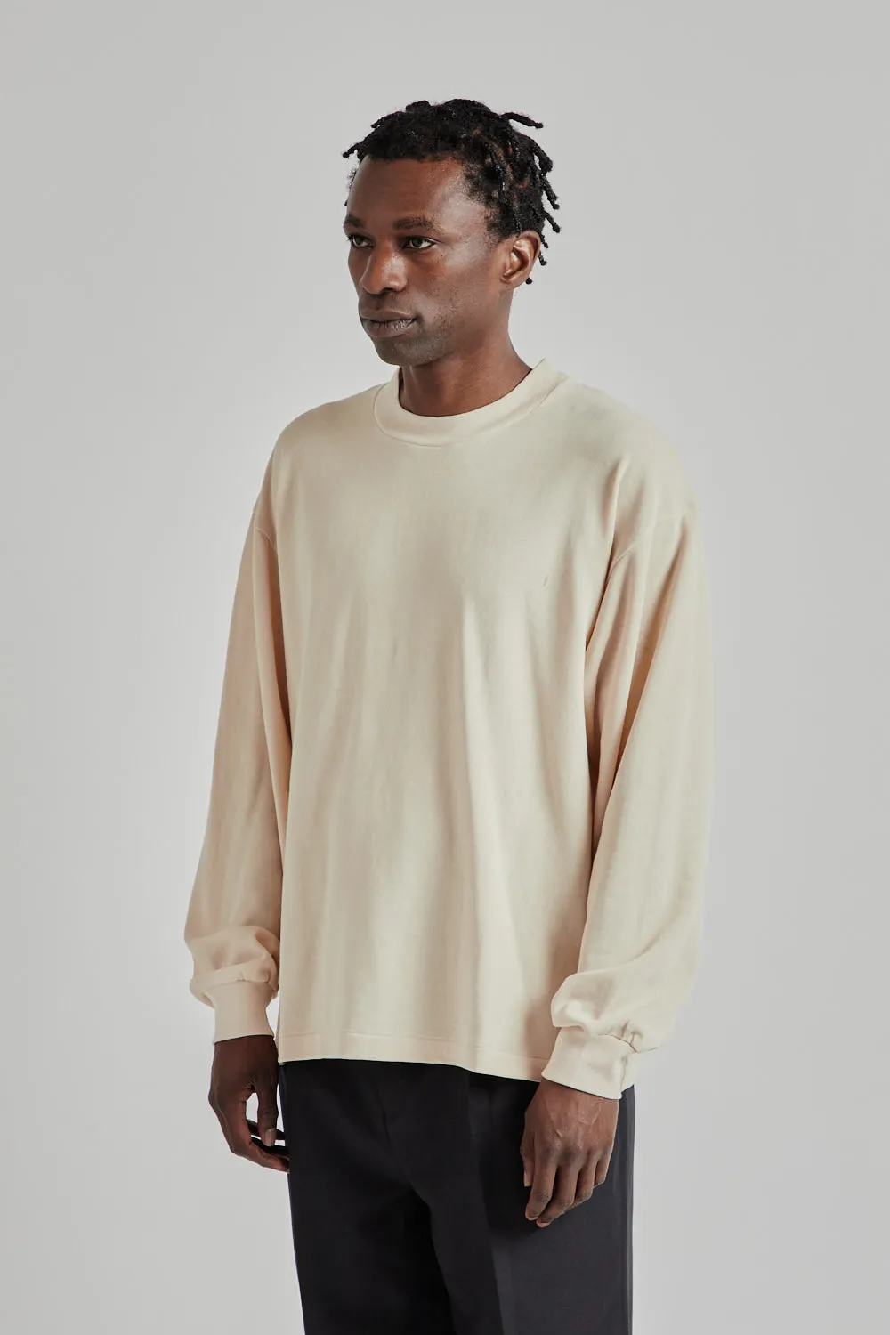 Suvin Plating L/S Tee - Sand Pink sold by Wallace Mercantile product image thumbnail 4