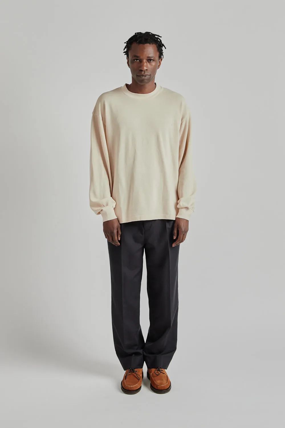 Suvin Plating L/S Tee - Sand Pink sold by Wallace Mercantile product image thumbnail 3
