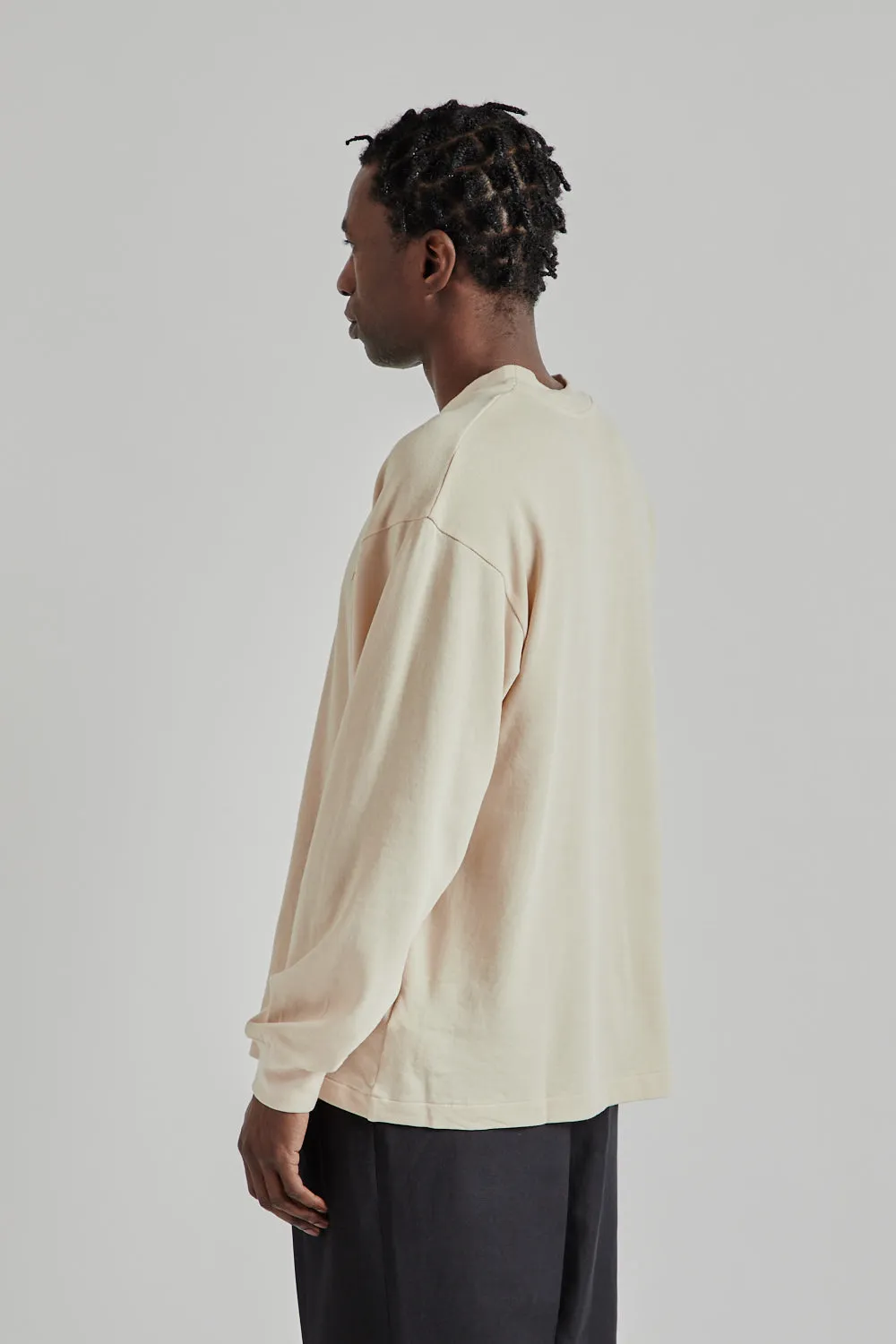 Suvin Plating L/S Tee - Sand Pink sold by Wallace Mercantile product image thumbnail 5
