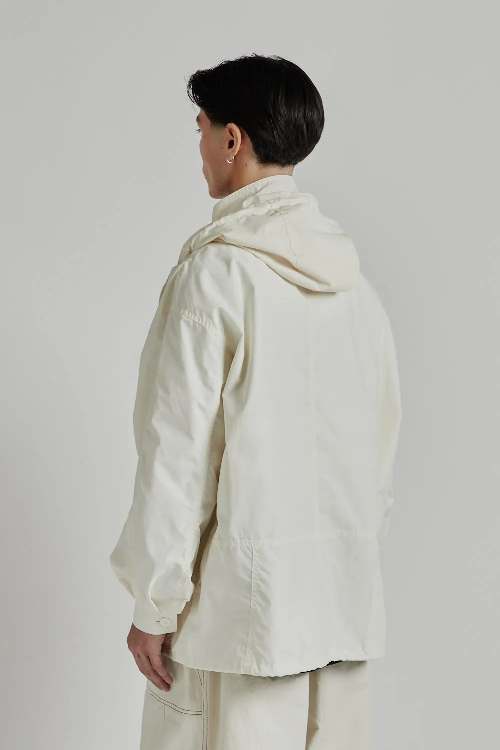 Hoodie Jacket - Off White x White sold by Wallace Mercantile product image thumbnail 5
