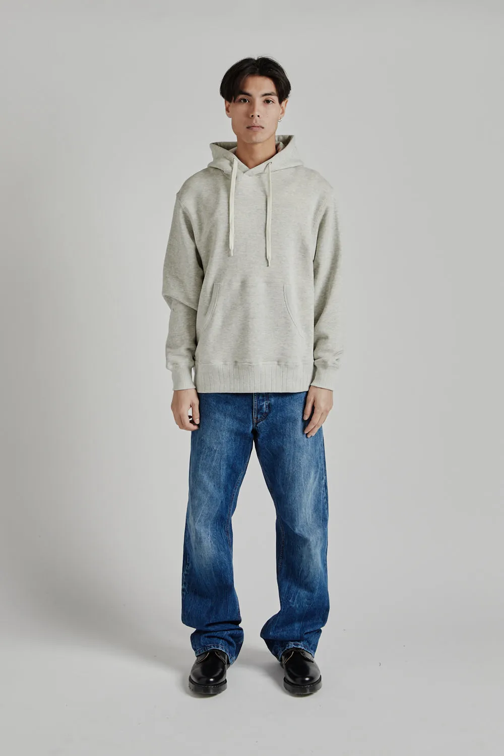 Loopwheeler Pullover Hoodie - Grey sold by Wallace Mercantile product image thumbnail 3