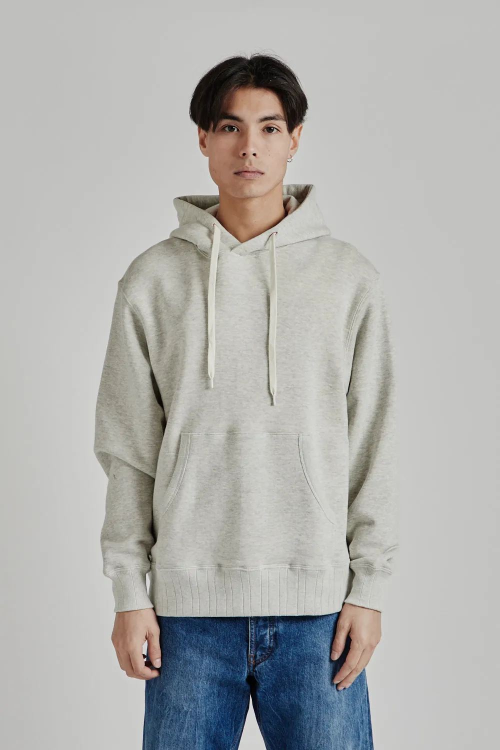 Loopwheeler Pullover Hoodie - Grey sold by Wallace Mercantile