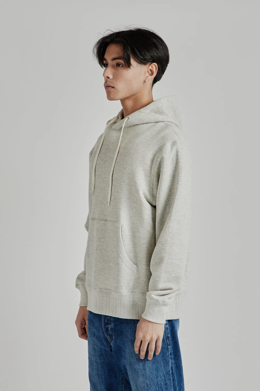 Loopwheeler Pullover Hoodie - Grey sold by Wallace Mercantile product image thumbnail 4
