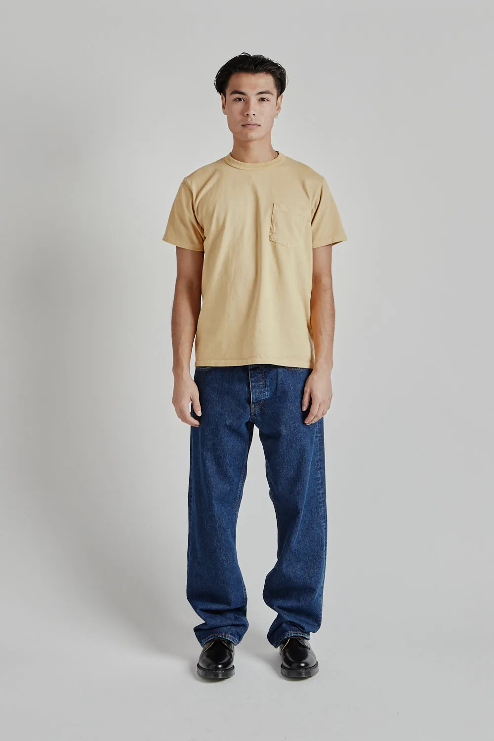 Pigment Dyed Pocket Tee - Ocker sold by Wallace Mercantile product image thumbnail 3