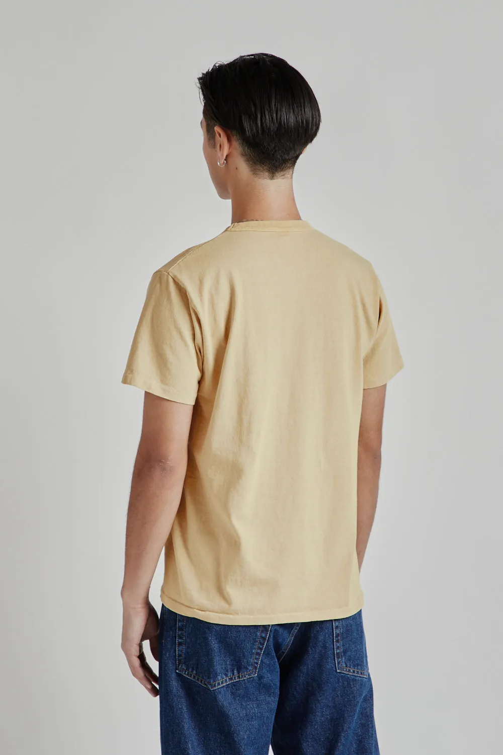 Pigment Dyed Pocket Tee - Ocker sold by Wallace Mercantile product image thumbnail 5