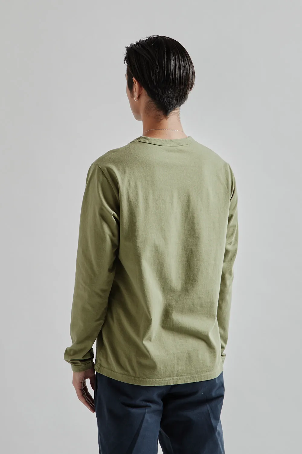 L/S Lead-off T-Shirt - Olive sold by Wallace Mercantile product image thumbnail 5
