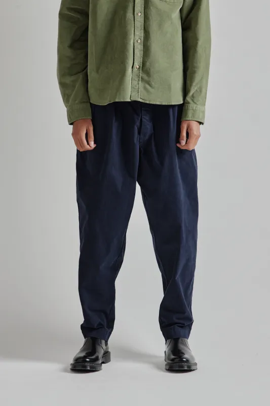 Clyde Pant - Navy Cotton Twill sold by Wallace Mercantile