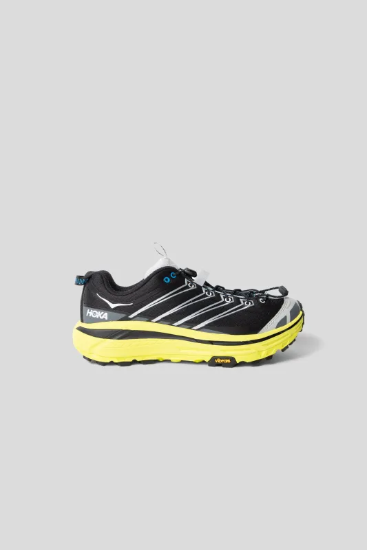 All Gender Mafate Three2 - Black/Hoka Citrus sold by Wallace Mercantile
