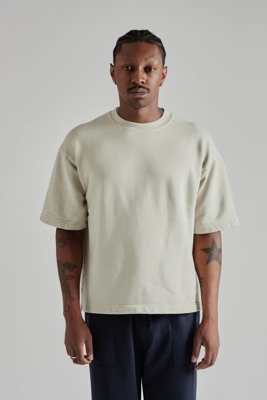 8oz Pigment Dyed Crewneck Big Tee - Grey sold by Wallace Mercantile