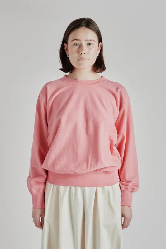 Women's Light Sweat Crewneck P/O - Pink made by Blurhms