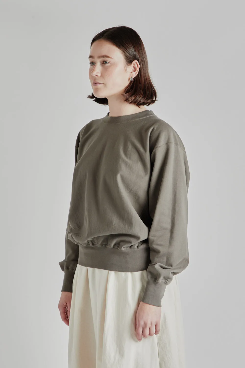 Women's Light Sweat Crewneck P/O - Slate Grey sold by Wallace Mercantile product image thumbnail 3