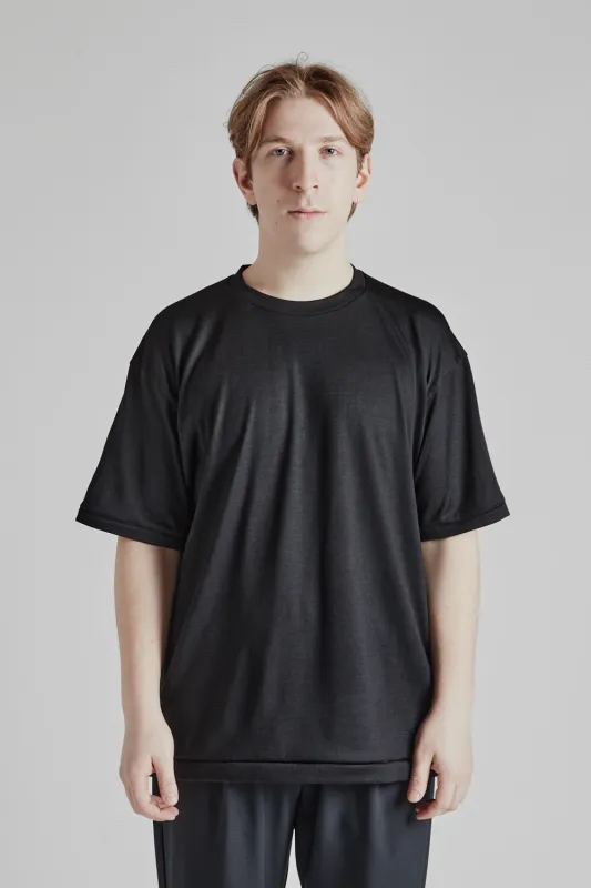 Tough Wool 180 H/S T-Shirts - Black sold by Wallace Mercantile
