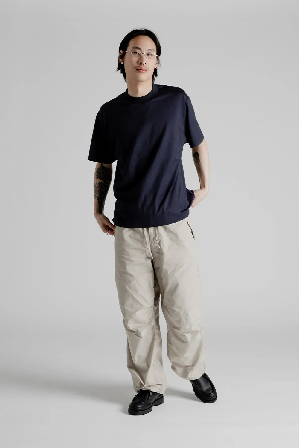 Suvin Supima Light Tube Tee - Navy sold by Wallace Mercantile product image thumbnail 2