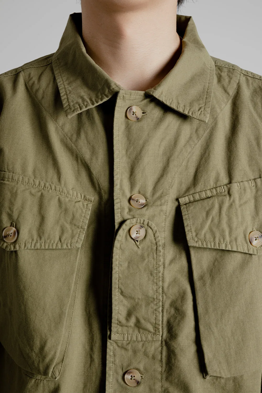 Redford Jacket - Light Military sold by Wallace Mercantile product image thumbnail 4