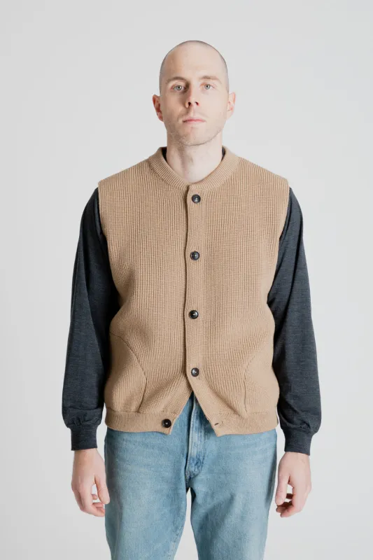 Skipper Vest - Camel sold by Wallace Mercantile