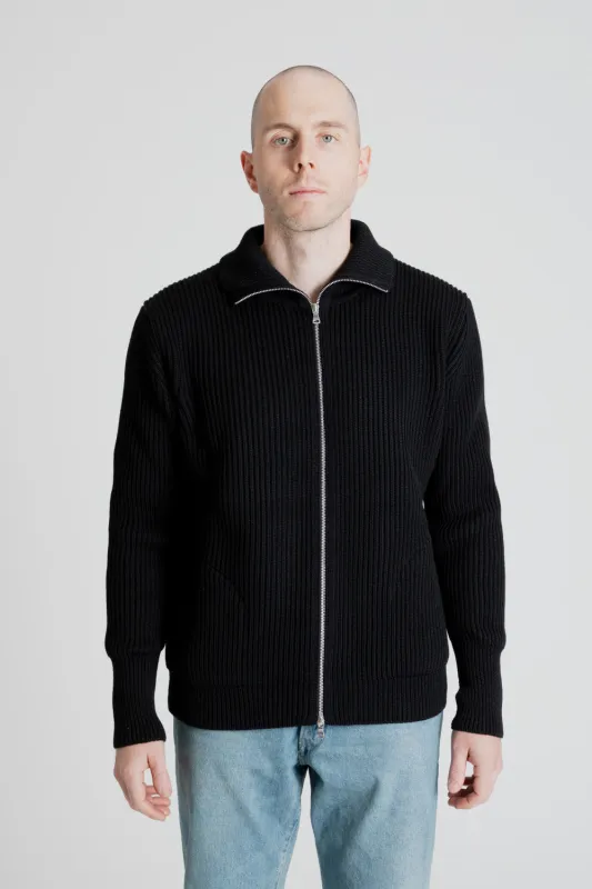 Navy Full-Zip with Pockets - Black sold by Wallace Mercantile