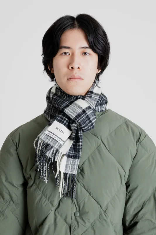 Tartan Scarf - Bowhill Grey sold by Wallace Mercantile