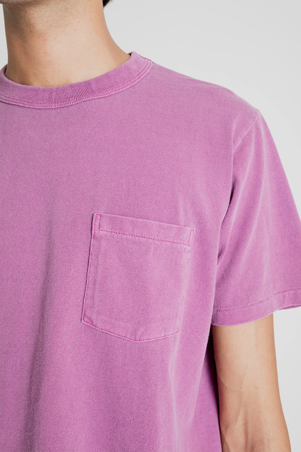 Pigment Dyed Pocket Tee - Plum sold by Wallace Mercantile product image thumbnail 5