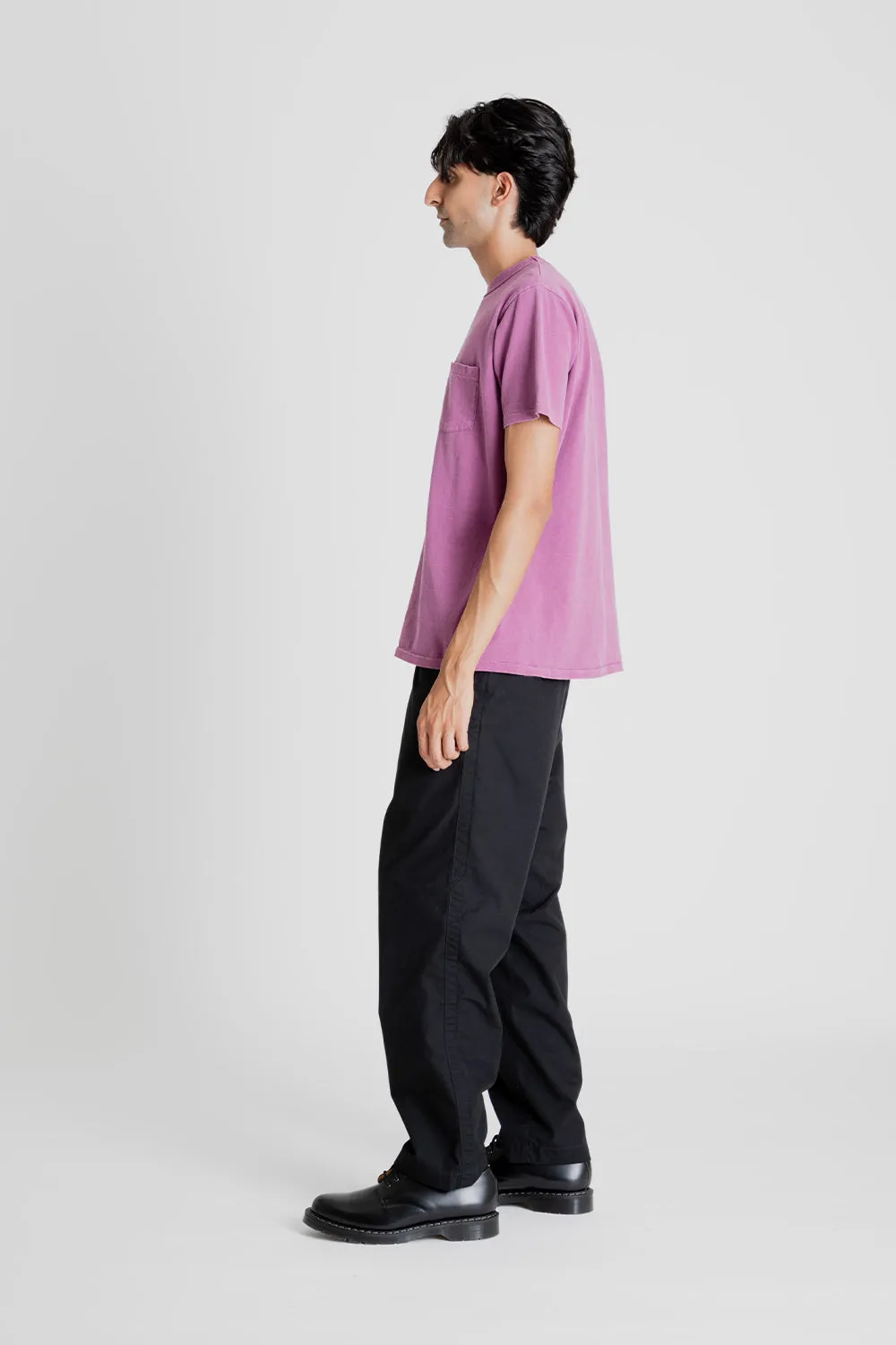Pigment Dyed Pocket Tee - Plum sold by Wallace Mercantile product image thumbnail 3