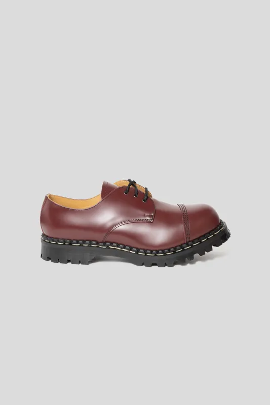 3 Eye Steel Cap Gripfast - Oxblood made by Solovair