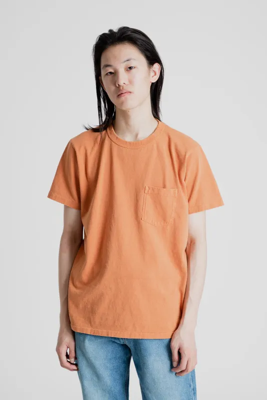 Pigment Dyed Pocket Tee - Terracotta sold by Wallace Mercantile