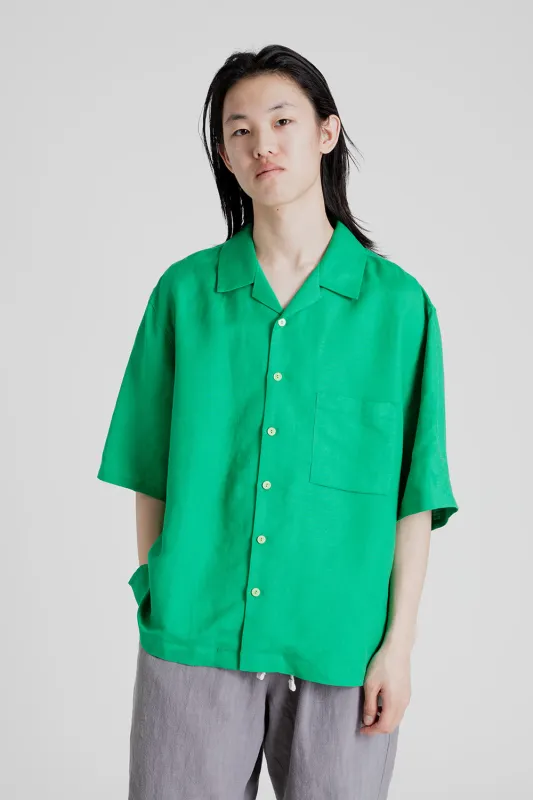 Aloha Shirt - Kelly Green sold by Wallace Mercantile