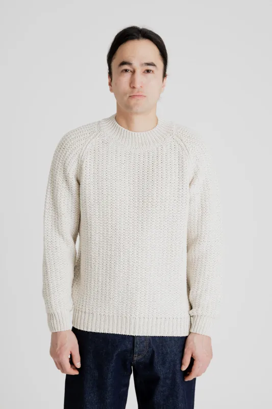 Tape Sweater - Off White sold by Wallace Mercantile