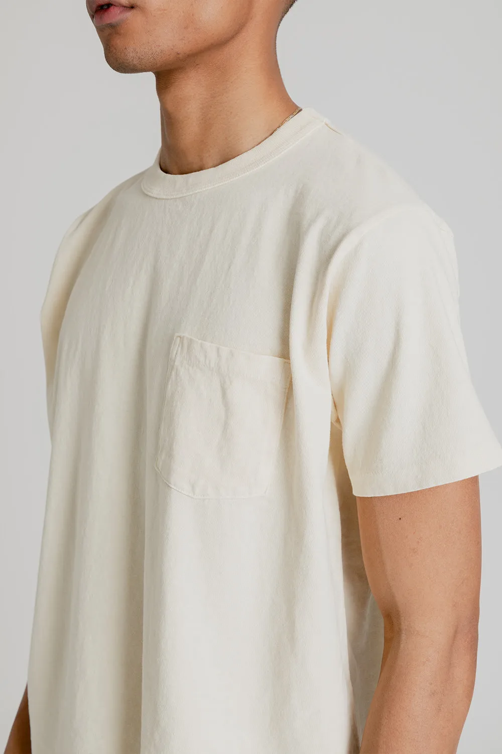 Pigment Dyed Pocket Tee - Lemonade sold by Wallace Mercantile product image thumbnail 4