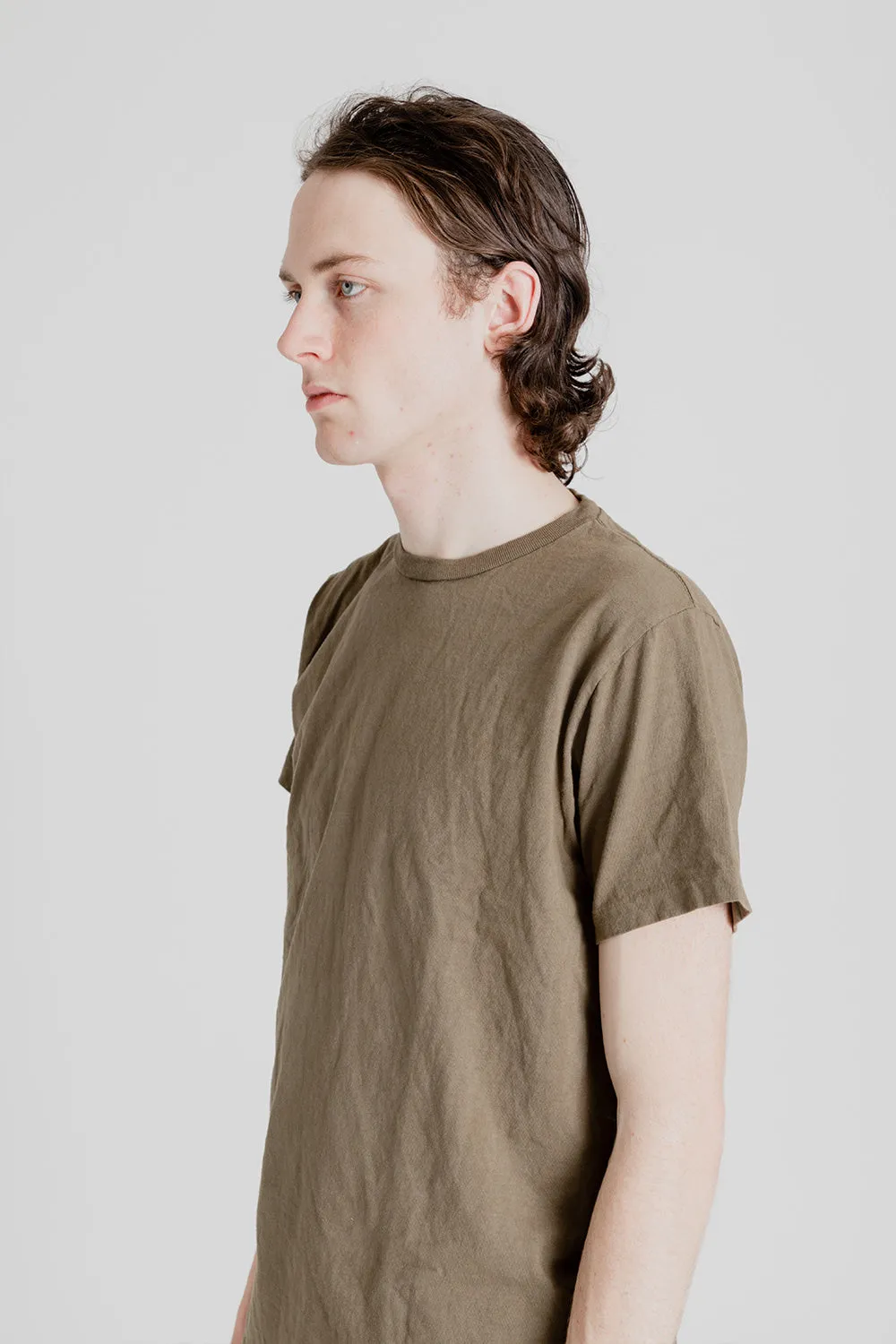 2 Pack Crewneck Tee - Olive sold by Wallace Mercantile product image thumbnail 5