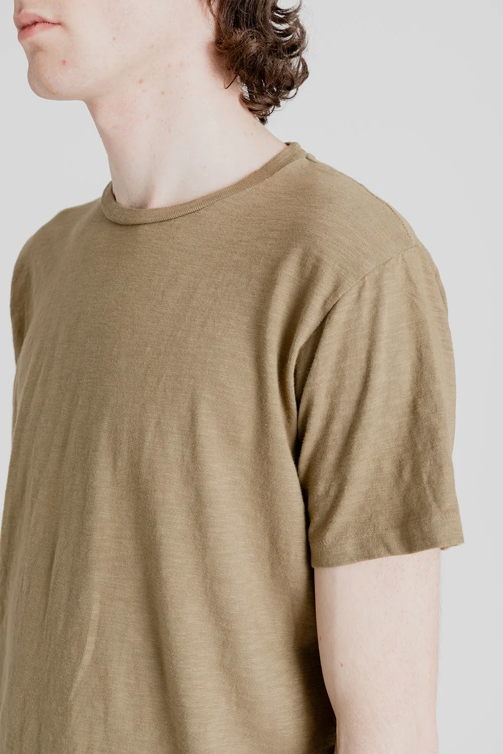 Rolled Regular Short Sleeve Tee - Olive sold by Wallace Mercantile product image thumbnail 5