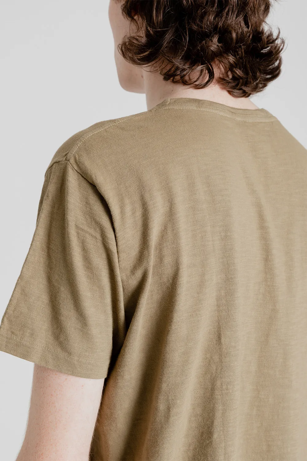 Rolled Regular Short Sleeve Tee - Olive sold by Wallace Mercantile product image thumbnail 4